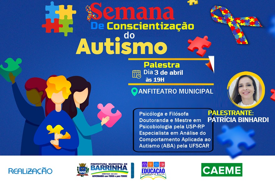 You are currently viewing Palestra de Conscientização do Autismo.