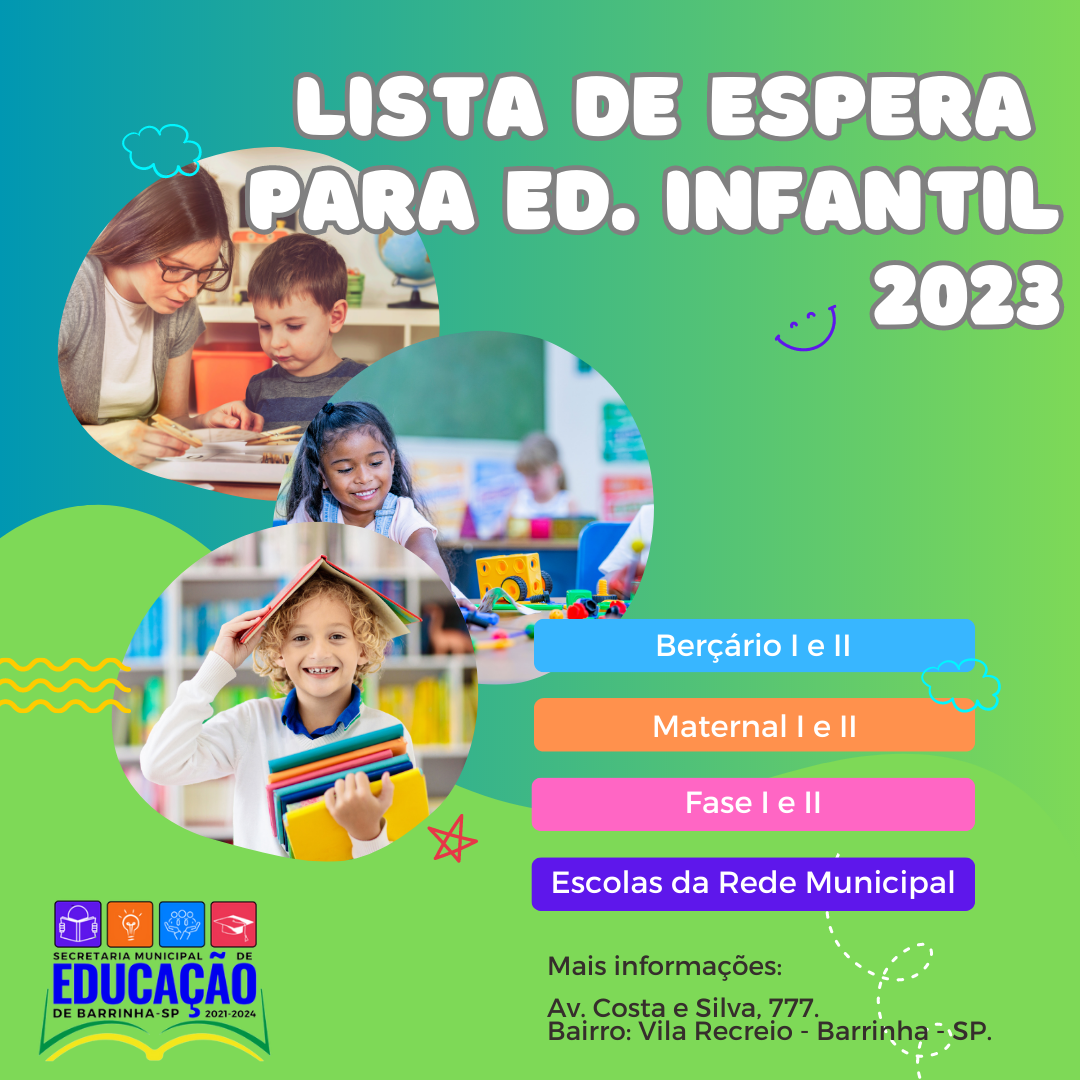 Read more about the article Lista de Espera para Educação Infantil na Rede Municipal de Ensino